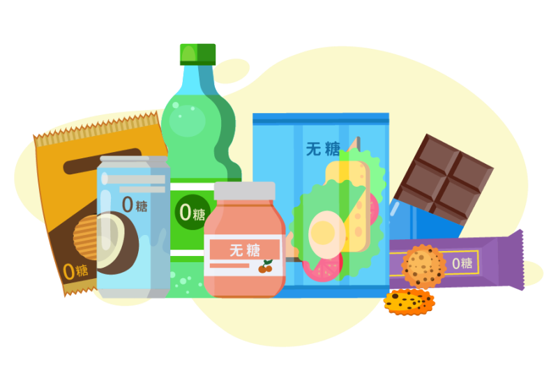 从食品标签中识别无糖食品